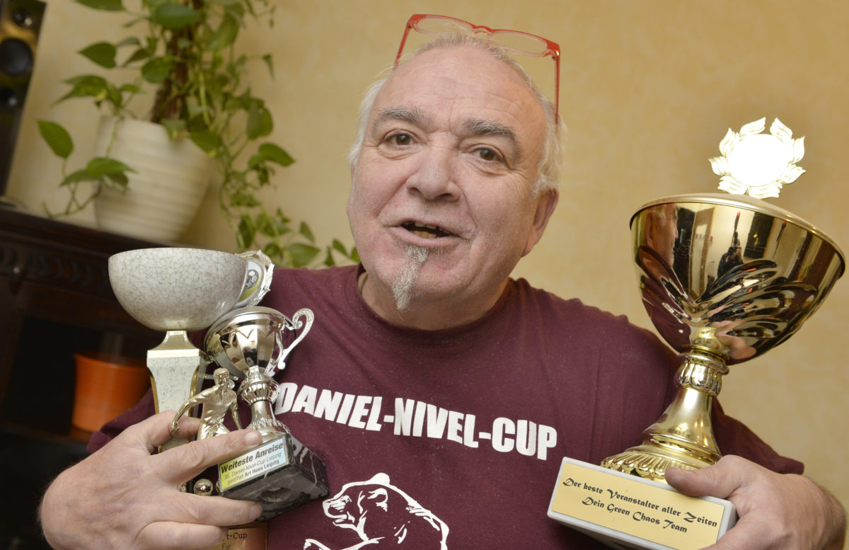 Pedro Feller, der Organisator des Daniel-Nivel-Cups