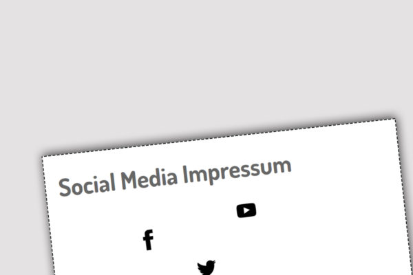 Social Media Impressum