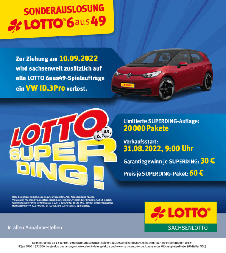Wann Kommt Das Nächste Lotto Superding LOTTO 6aus49-Sonderauslosung mit LOTTO SUPERDING - entdecke