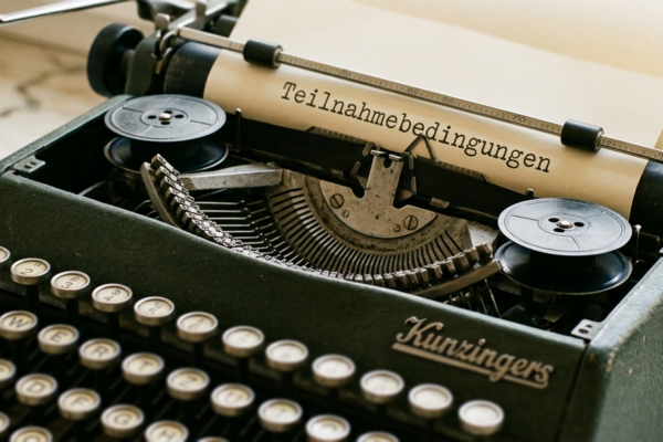 Cover Teilnahmebedingungen